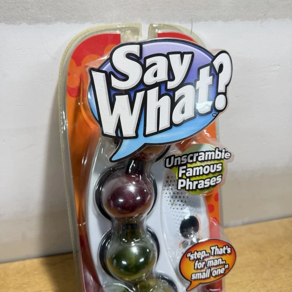 Say What? Famous Unscramble Phrase Mattel Electronic Game by Radica 2007‎ NEW
